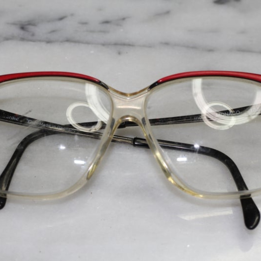 Red & Clear Rx Frames - image 3